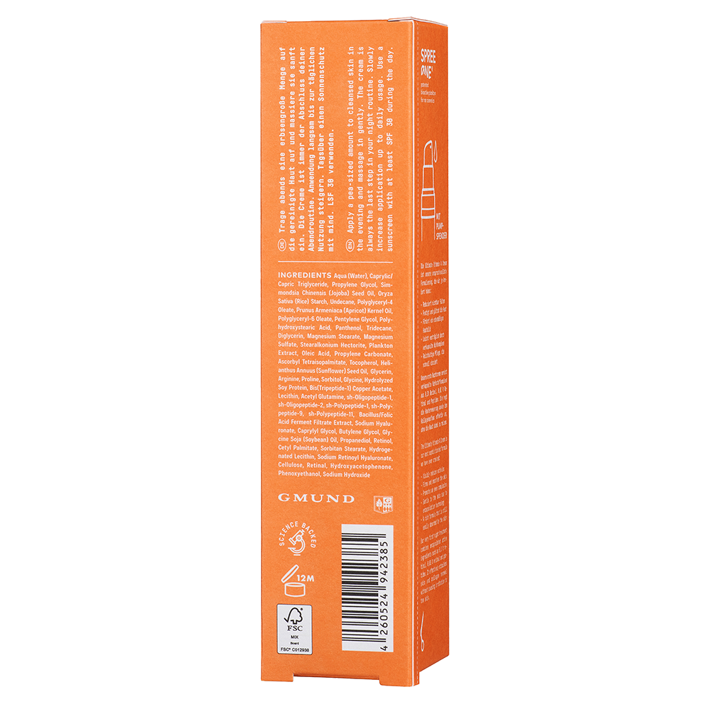 Bild: No Cosmetics Ultimate Vitamin A Creme Renew Tonight 