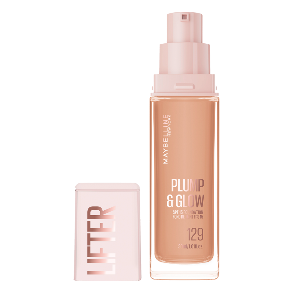 Bild: MAYBELLINE Face Lifter Plump & Glow Foundation 129