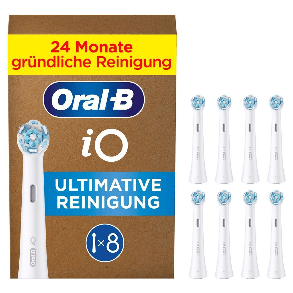 Bild: Oral-B iO Ultimative Reinigung Aufsteckbürsten, Weiß 