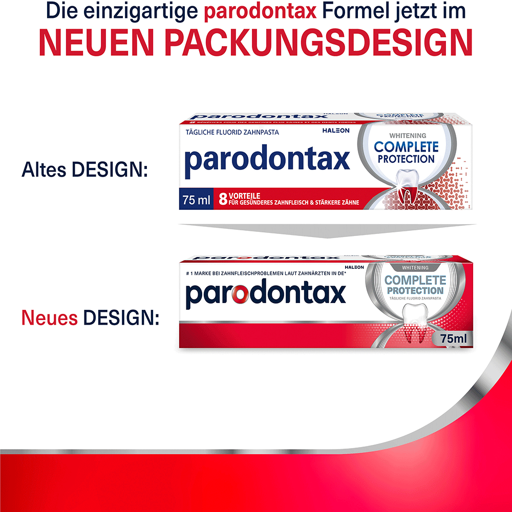 Bild: Parodontax Zahnpasta Complete Protection Whitening 