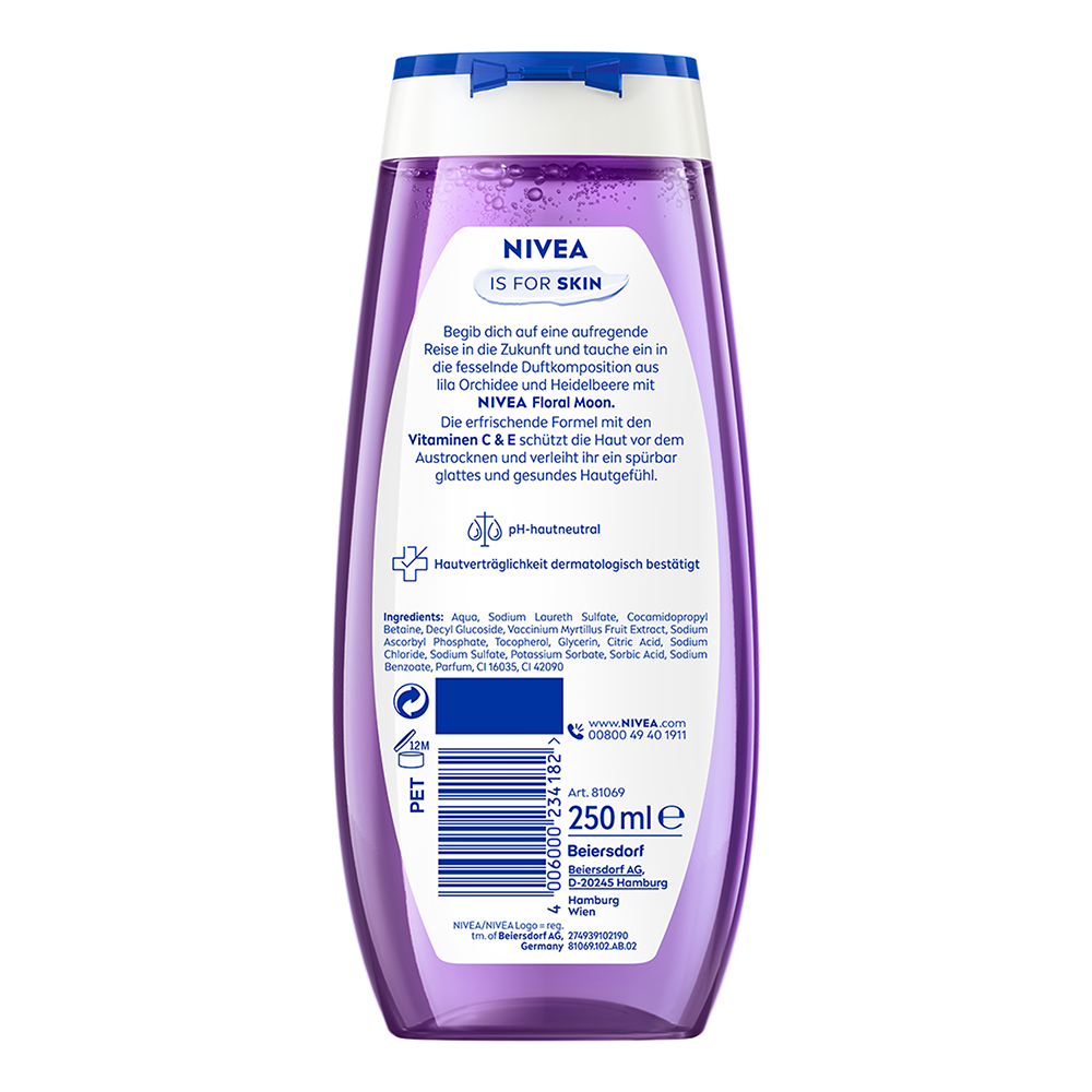 Bild: NIVEA Pflegedusche Floral Moon Limited Edition 