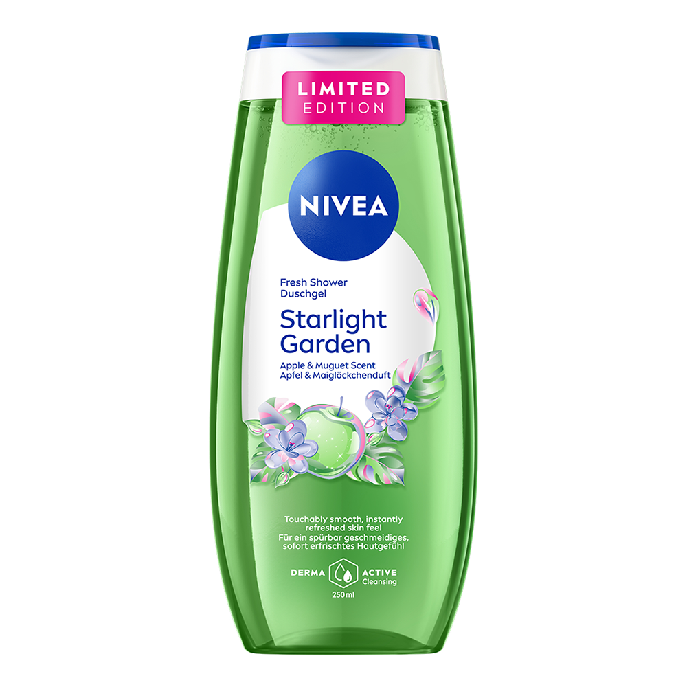Bild: NIVEA Pflegedusche Starlight Garden Limited Edition 