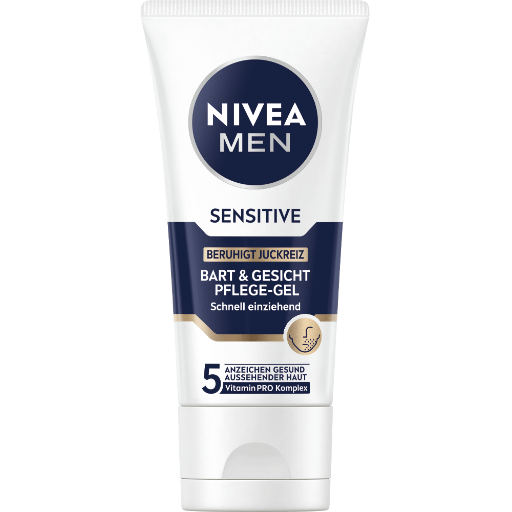 Bild: NIVEA MEN Sensitive Bart & Gesicht Pflege-Gel
