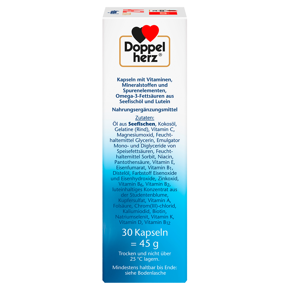 Bild: DOPPELHERZ A-Z Extra + Omega-3 