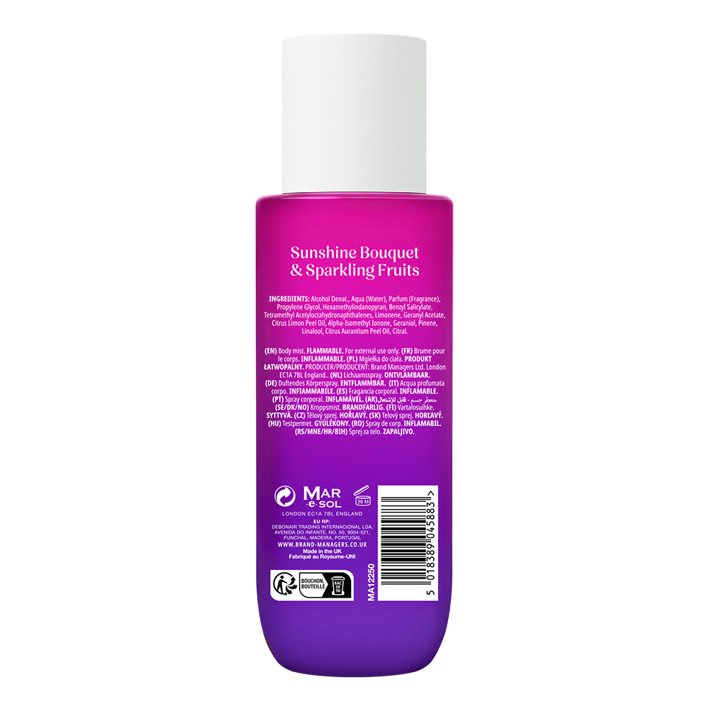 Bild: Mar e Sol Sunshine Bouquet and Sparkling Fruits Body Mist 