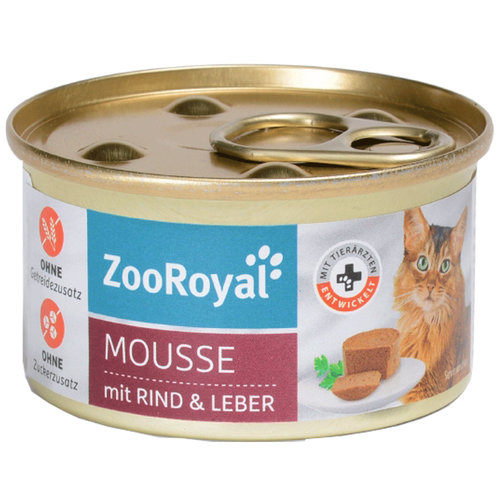 Bild: ZooRoyal Mousse mit Rind und Leber 