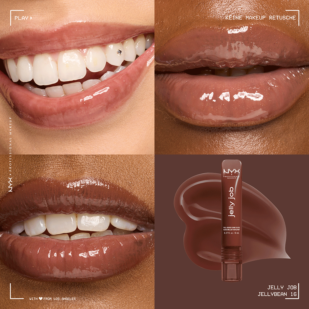 Bild: NYX Professional Make-up Jelly Job Lip Gloss Jellybean 16