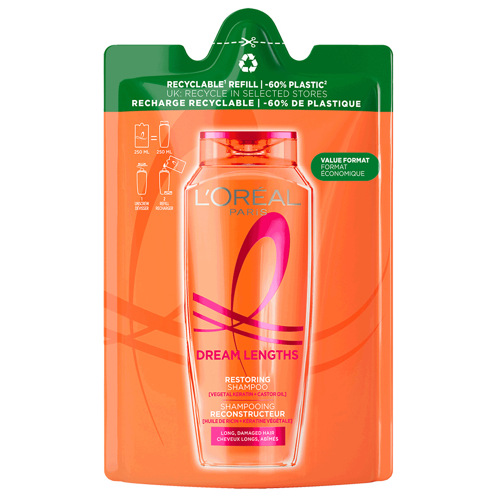 Bild: L'ORÉAL PARIS Dream Length Shampoo Nachfüllpack 