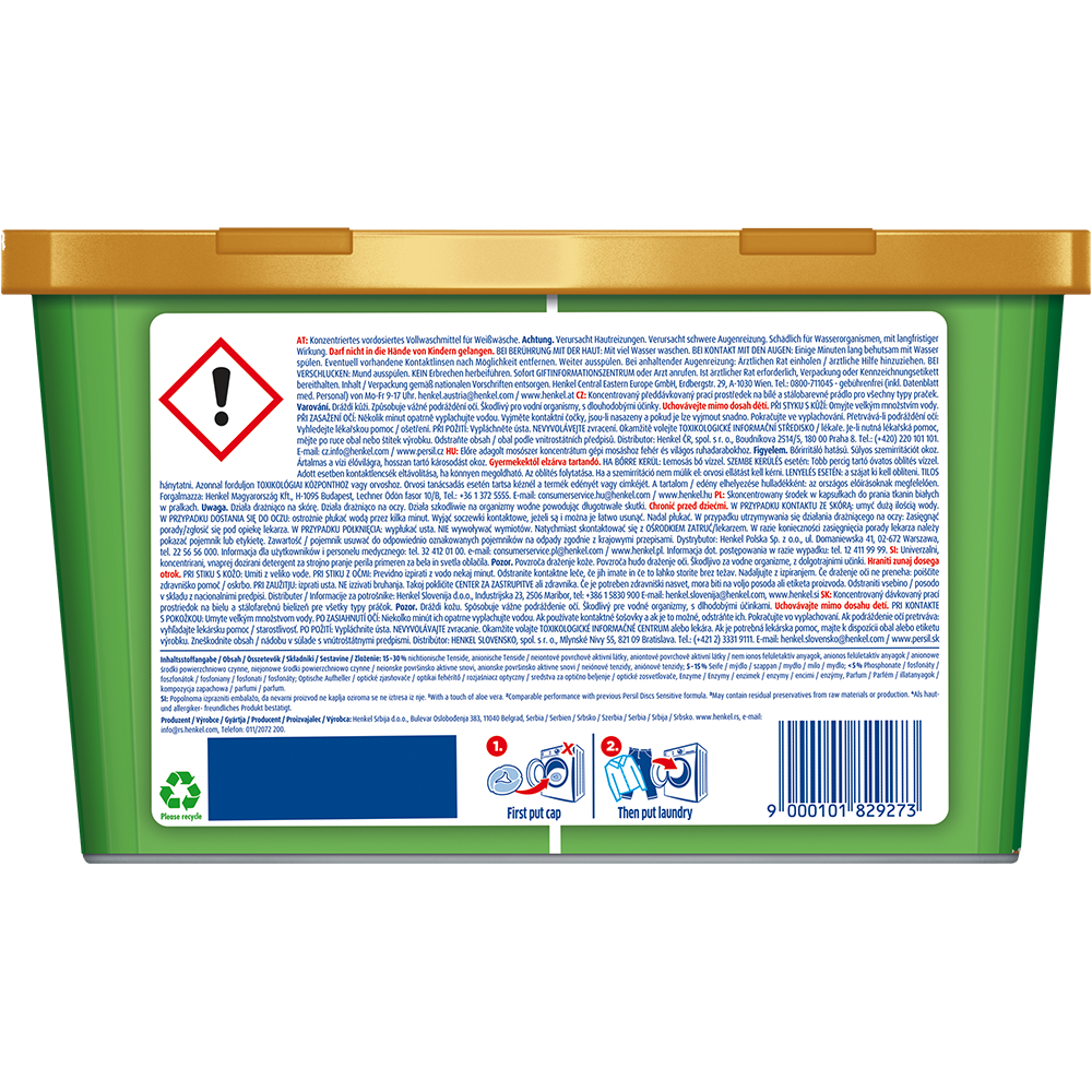 Bild: Persil 4in1 Discs Expert Sensitive 