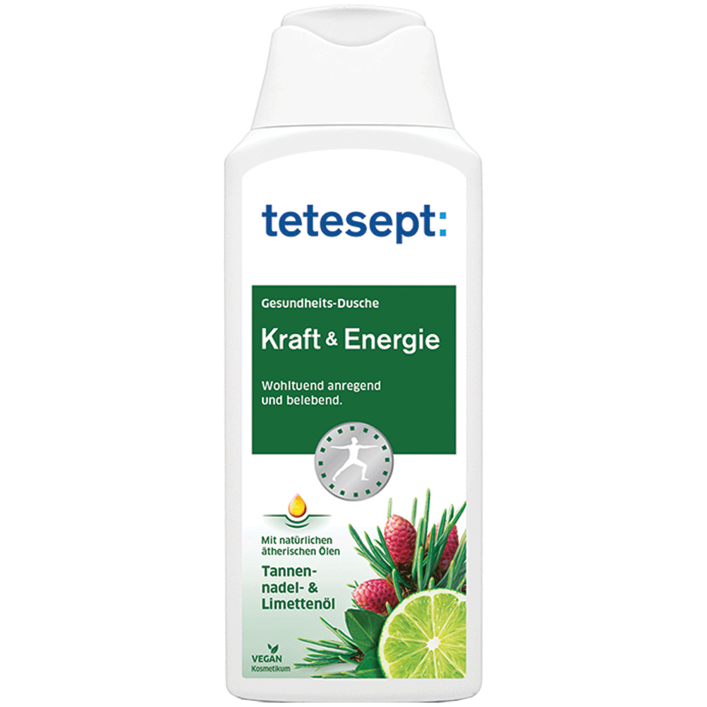Bild: tetesept: Gesundheits-Dusche Kraft & Energie 
