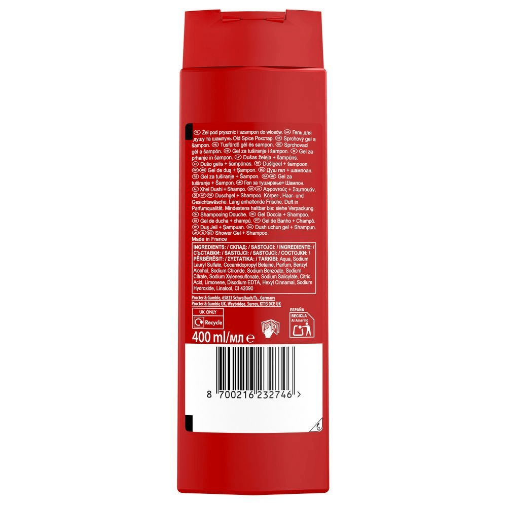 Bild: Old Spice Tomorrowland Special Edition 3-in-1 Duschgel & Shampoo 