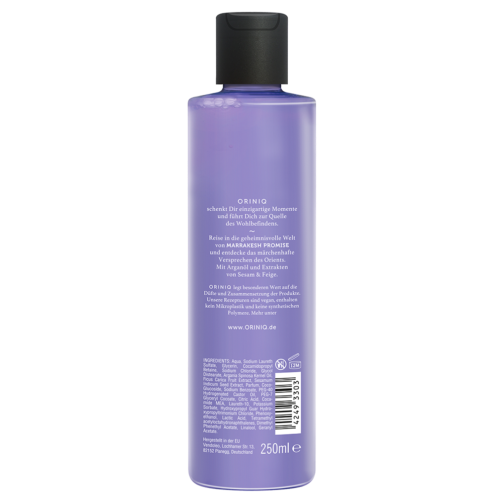 Bild: ORINIQ Cremedusche Marrakesh Promise 