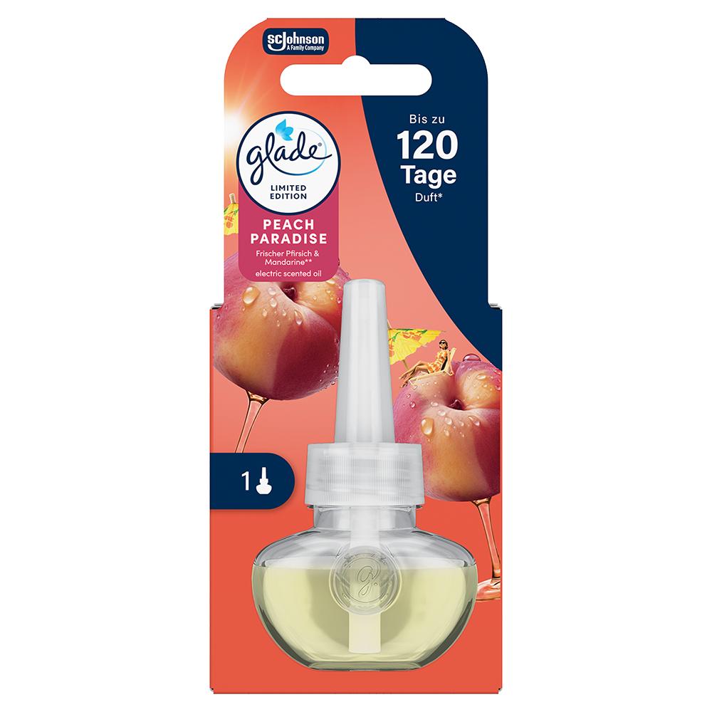 Bild: Glade Electric Scented Nachfüller Peach Paradise 