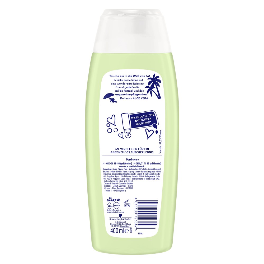 Bild: Fa Duschcreme Aloe Vera Yoghurt 