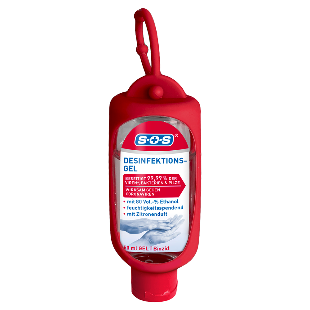 Bild: SOS Desinfektionsgel 