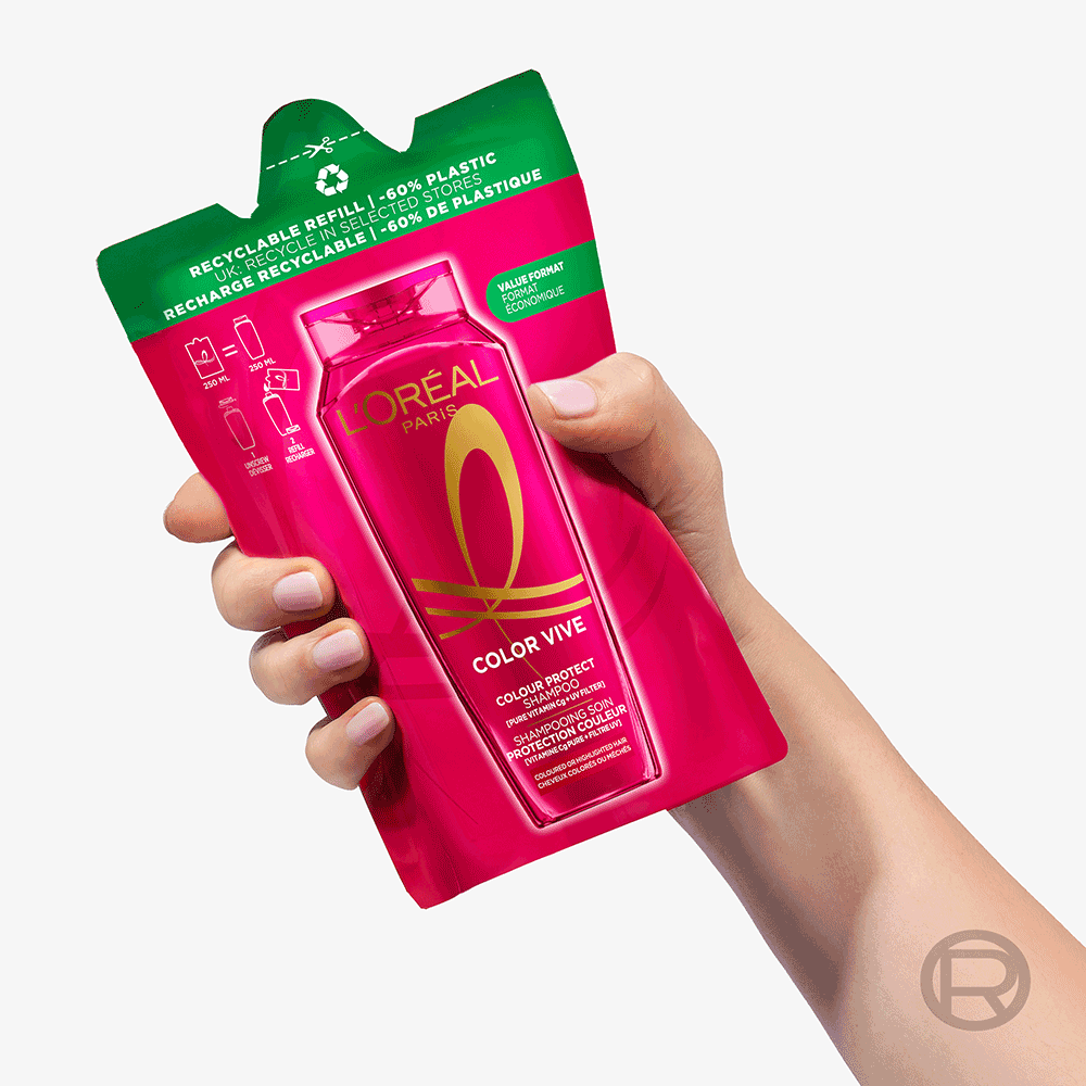 Bild: L'ORÉAL PARIS Color Glanz Shampoo Nachfüllpack 