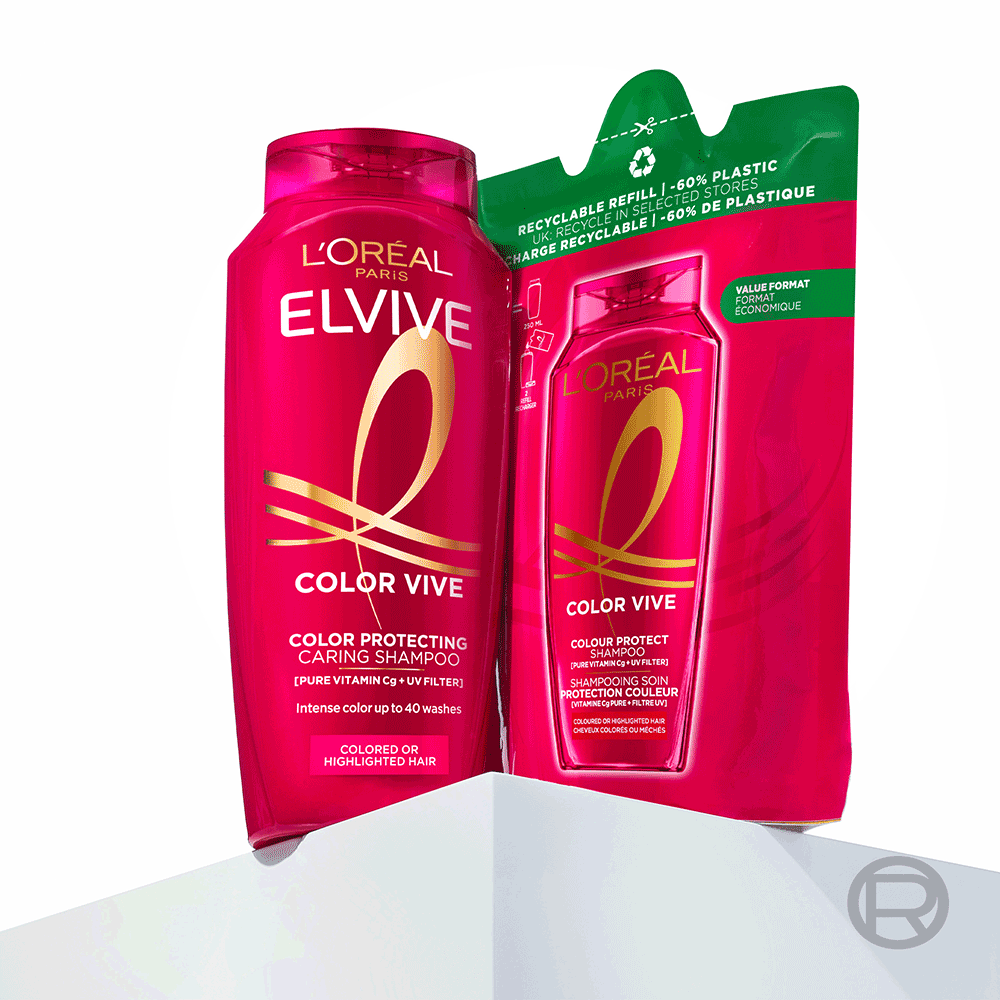 Bild: L'ORÉAL PARIS Color Glanz Shampoo Nachfüllpack 