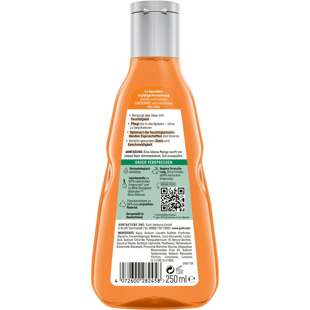 Bild: GUHL Shampoo Feuchtigkeit und Glanz 