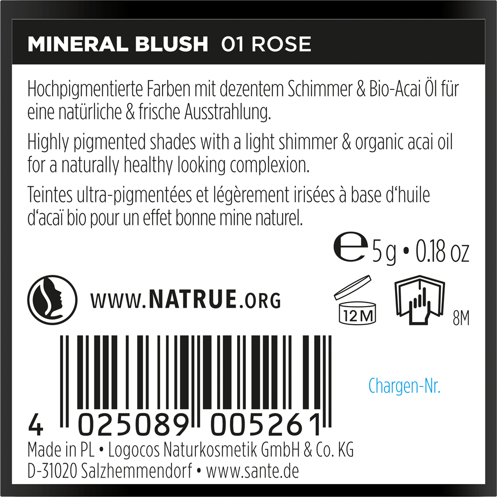 Bild: SANTE Mineral Blush Rose 01