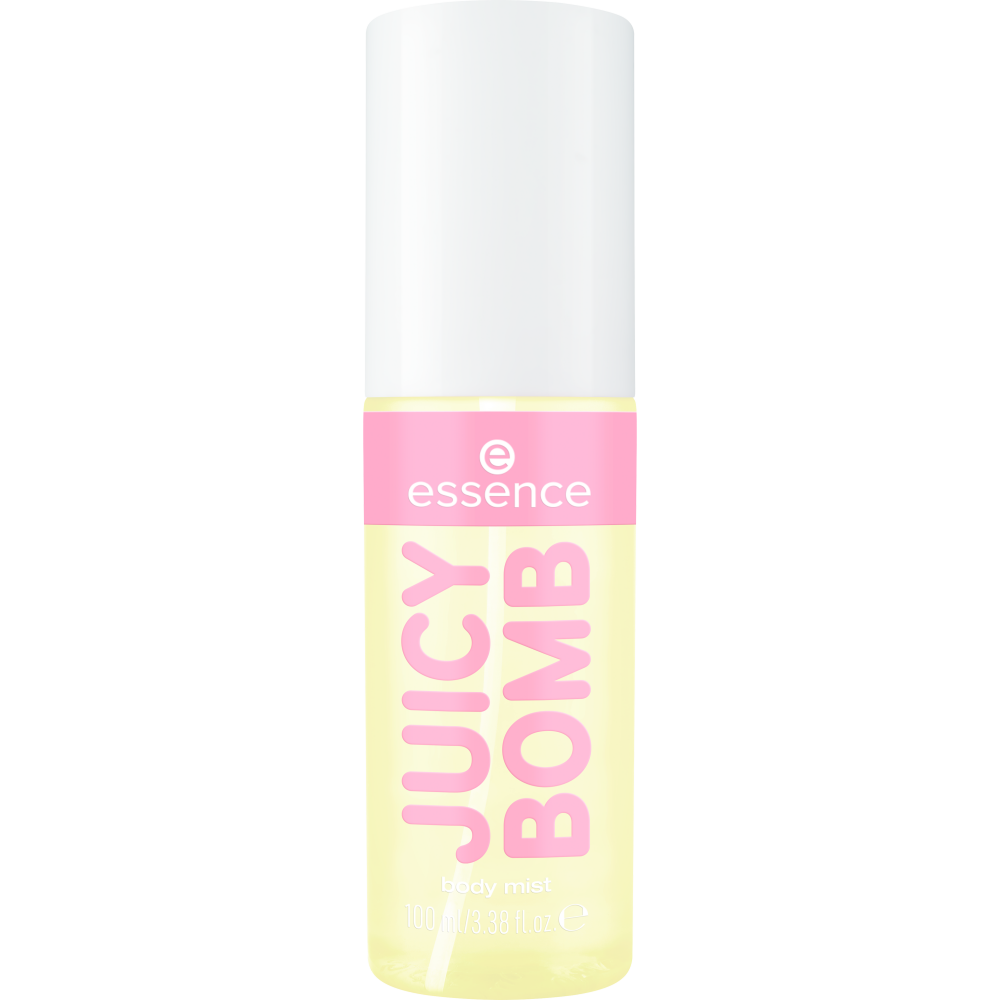 Bild: essence JUICY BOMB tropical drop body mist Pineapple Paradise 