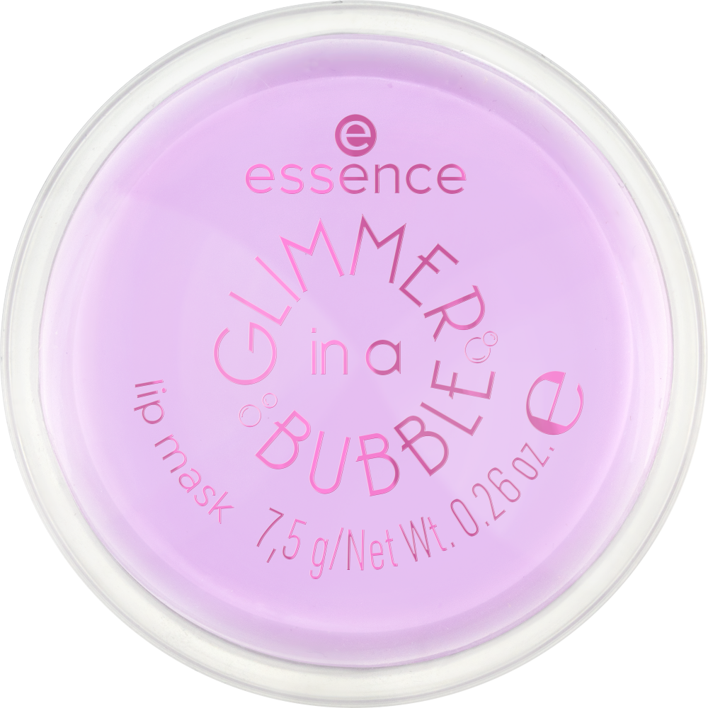 Bild: essence Glimmer In A Bubble Lip Mask 
