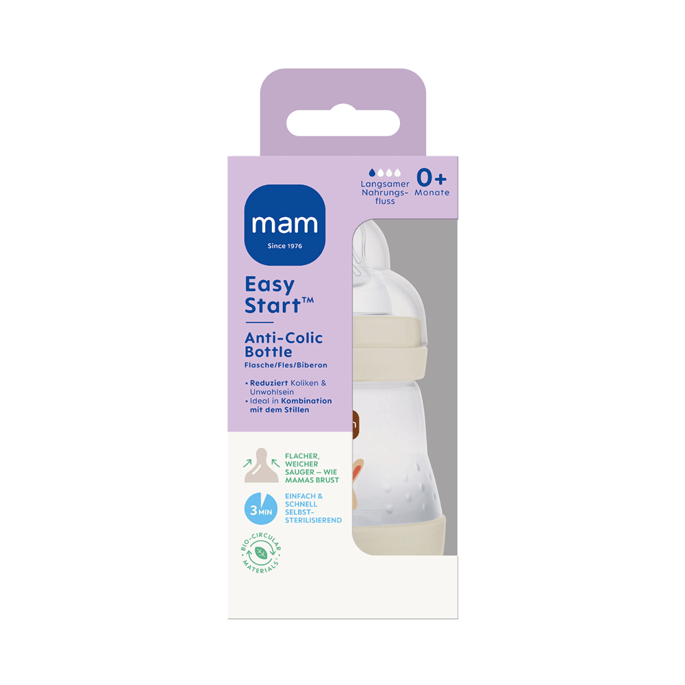 Bild: MAM Easy Start Anti Colic Bottle 0+ Monate 