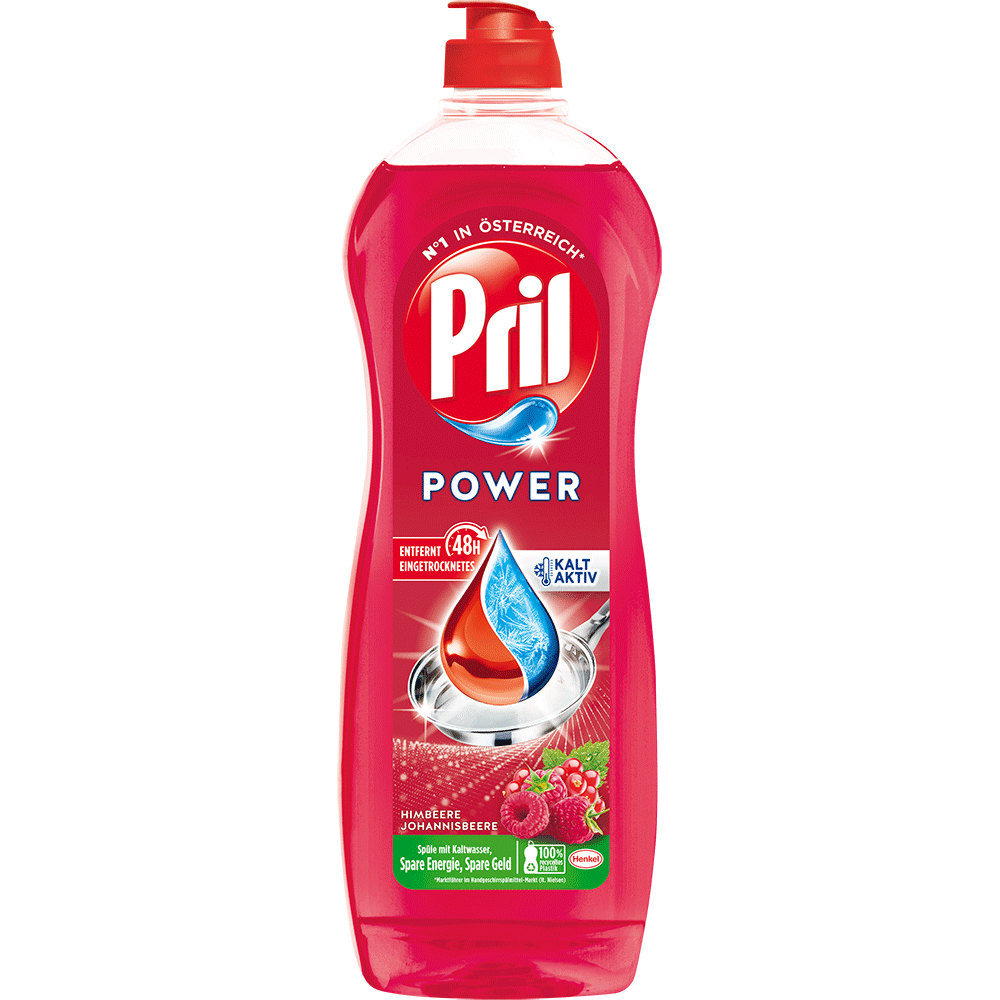 Bild: Pril Spülmittel Power Himbeere und Johannisbeere 