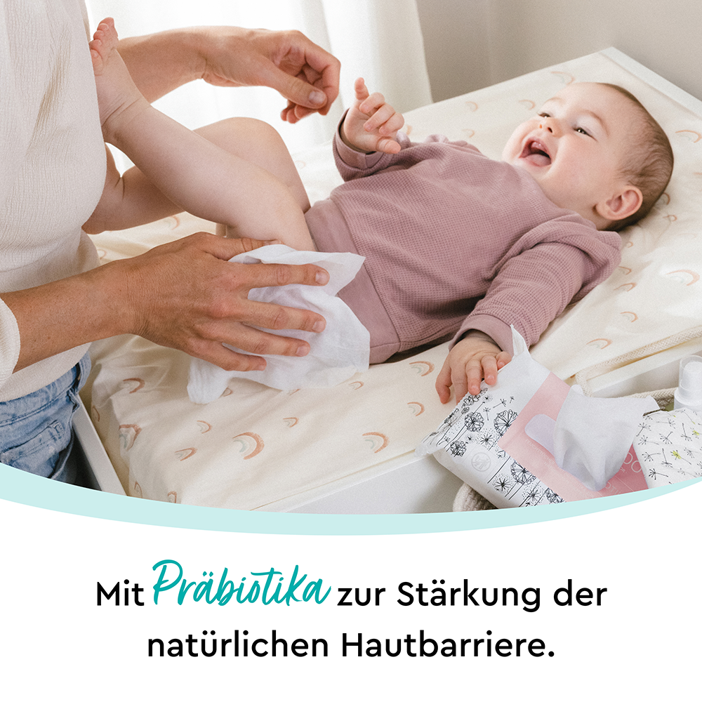 Bild: LILLYDOO Feuchttücher mit Präbiotika 
