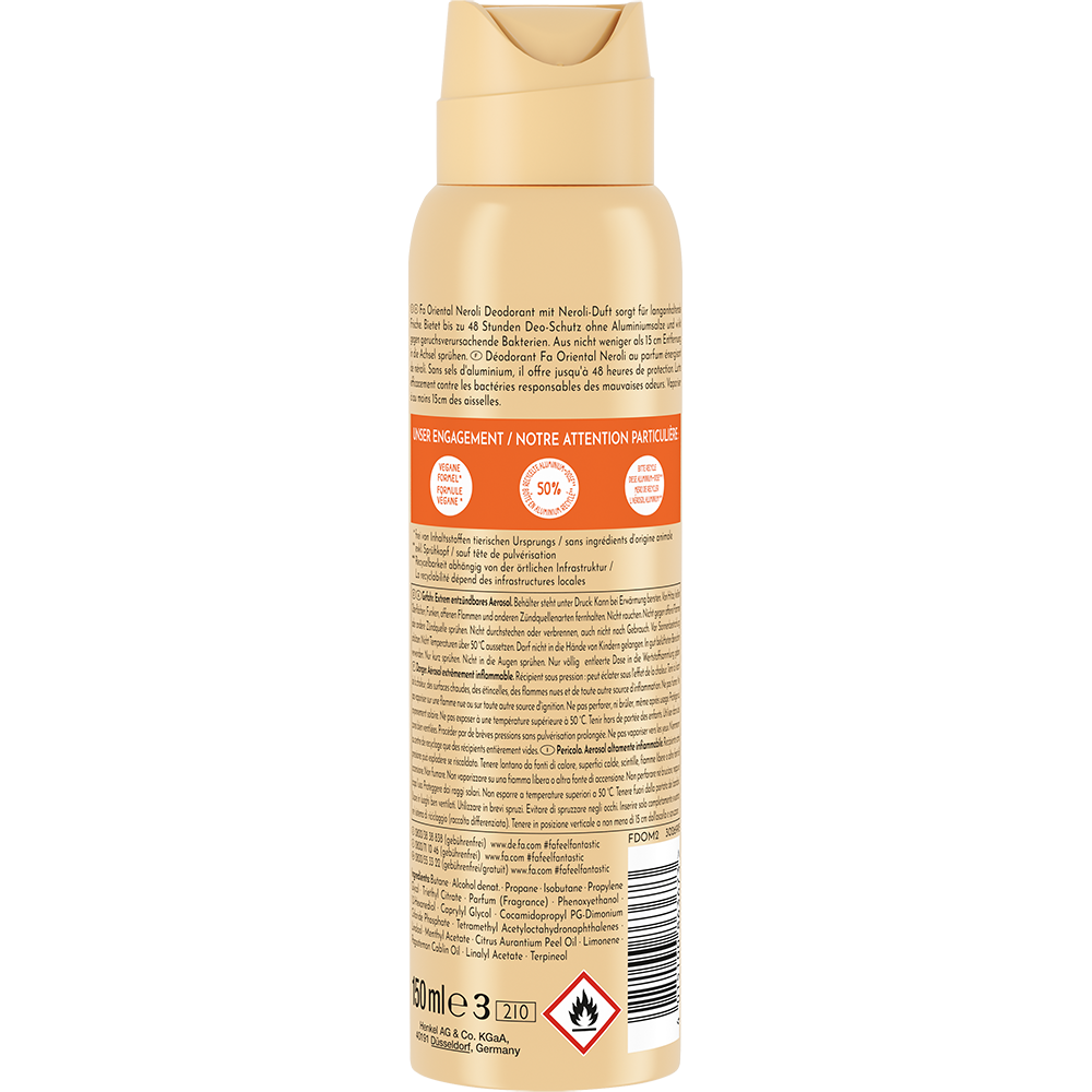 Bild: Fa Deo Spray Oriental Neroli 