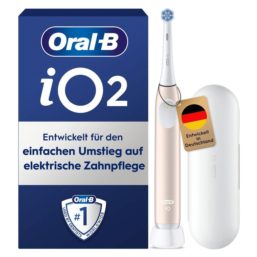 Bild: Oral-B iO Series 2 Elektrische Zahnbürste, Calm Pink 