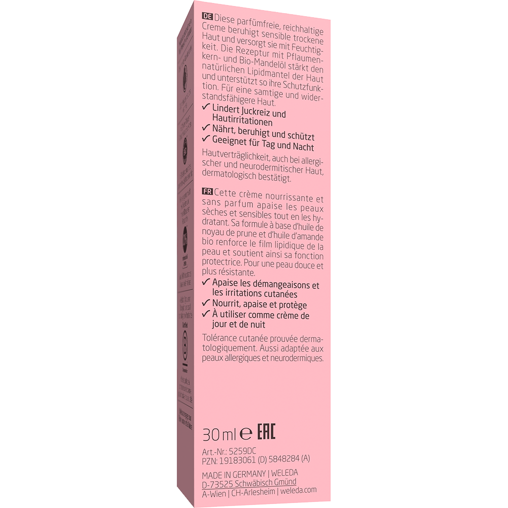 Bild: WELEDA Sensitiv Feuchtigkeitscreme 