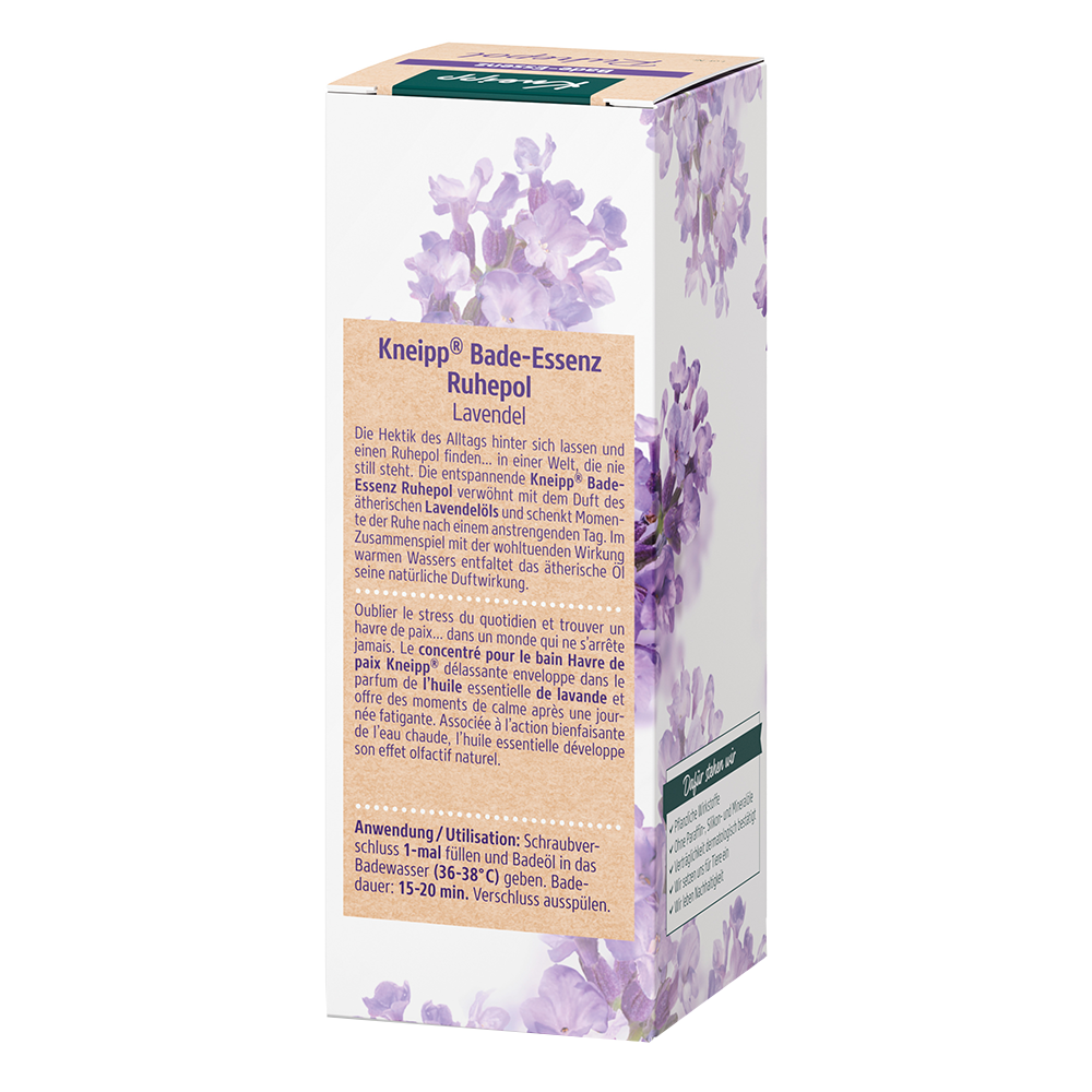 Bild: Kneipp Bade-Essenz Ruhepol Lavendel 
