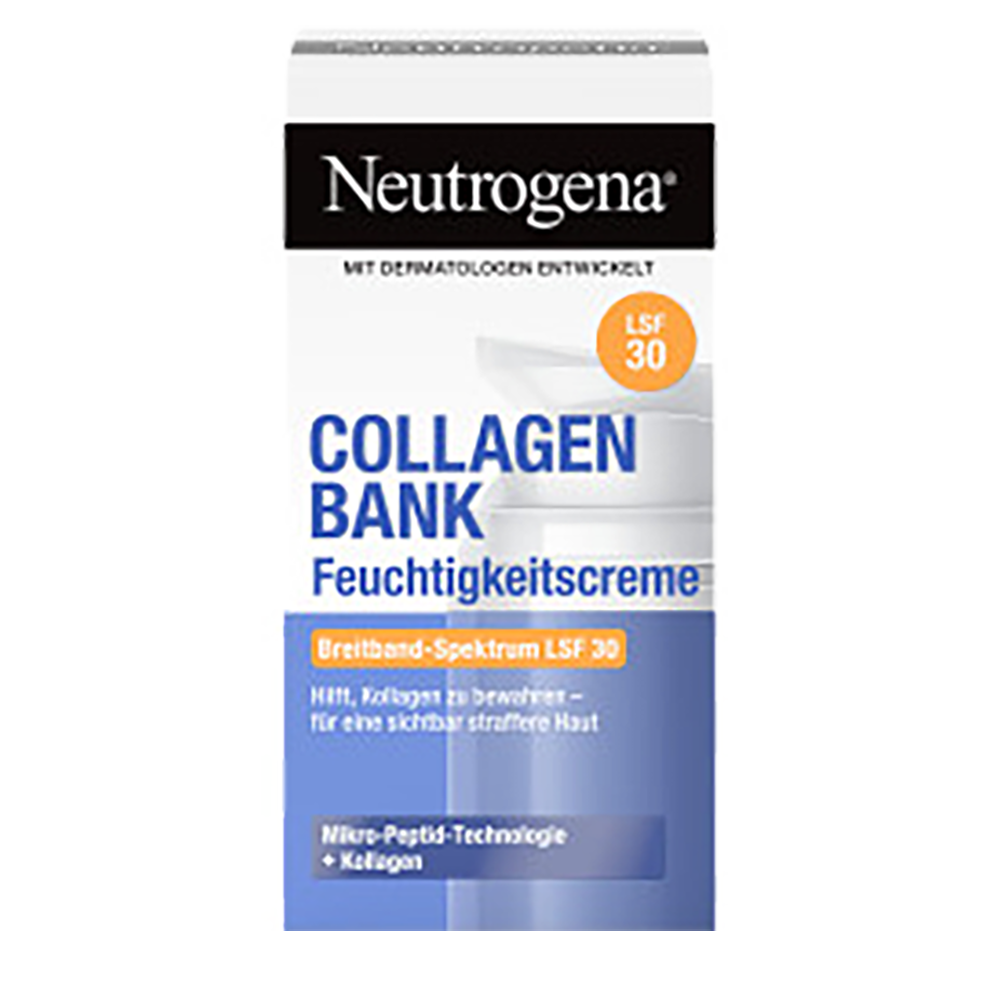 Bild: Neutrogena Collagen Bank Feuchtigkeitscreme LSF 30 