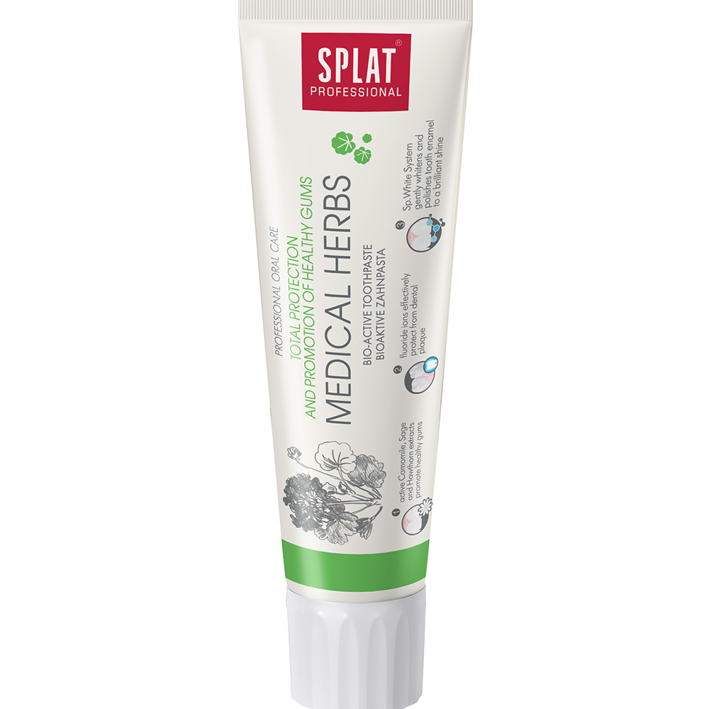 Bild: Splat Zahnpasta Medical Herbs 