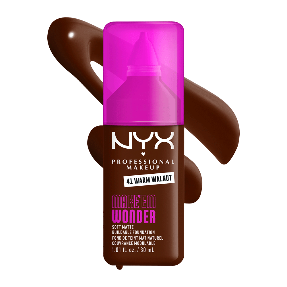 Bild: NYX Professional Make-up Make 'EM Wonder Foundation Warm Walnut 41