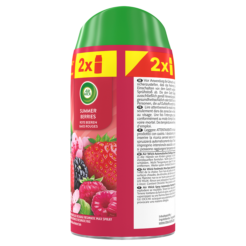 Bild: AIRWICK Freshmatic Max Nachfüller Duo Rotebeeren 