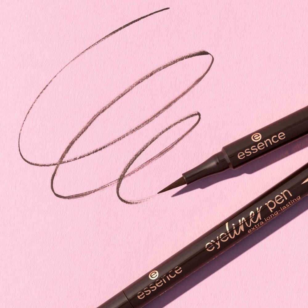Bild: essence eyeliner pen extra long-lasting braun 020