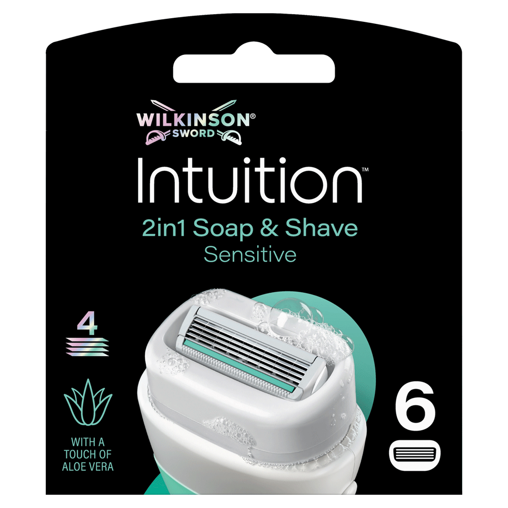 Bild: Wilkinson Intuition Rasierklingen 2in1 Sensitive Care 