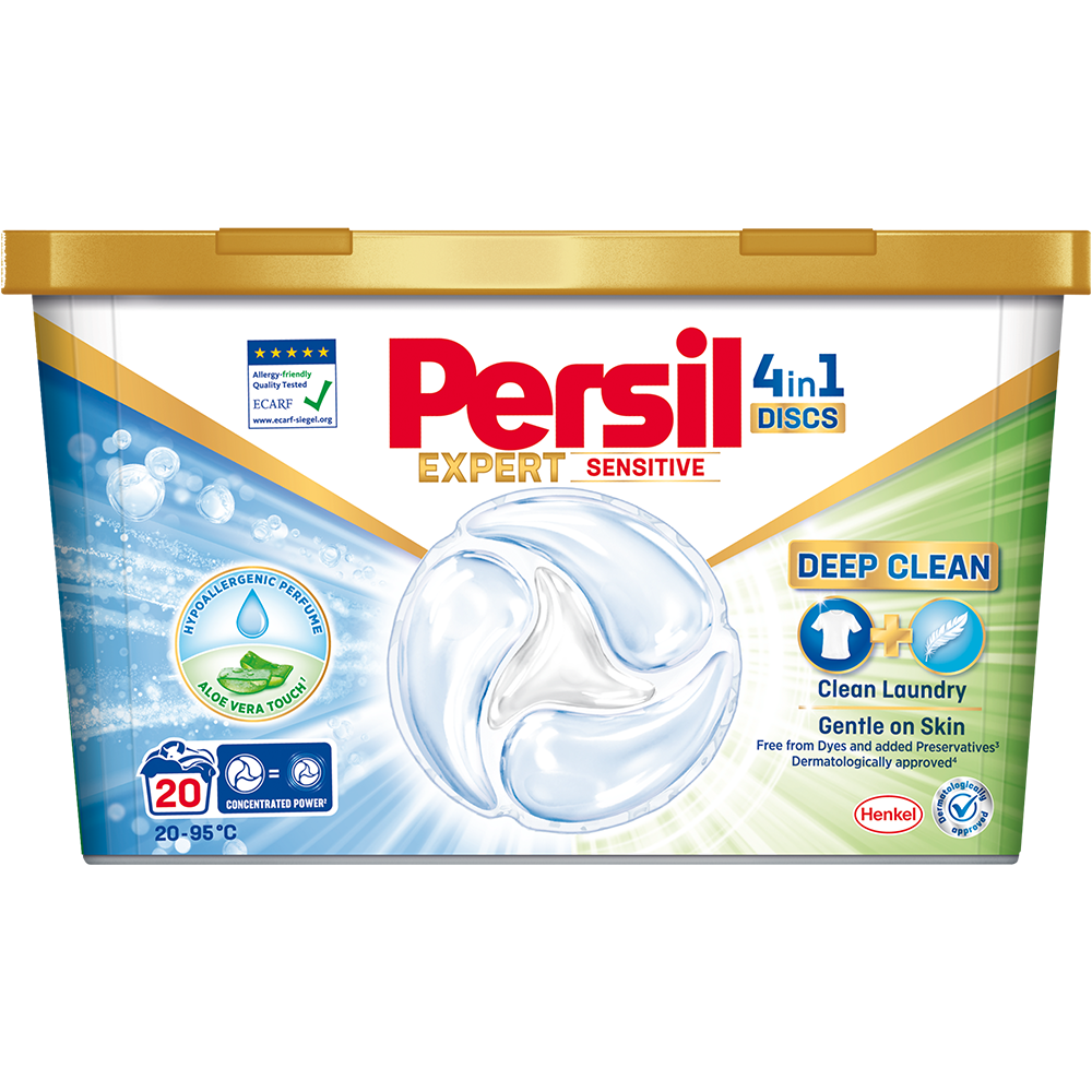 Bild: Persil 4in1 Discs Expert Sensitive 