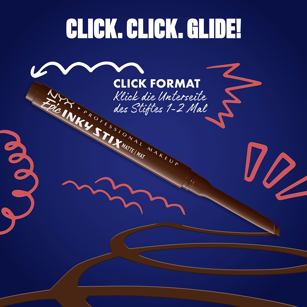 Bild: NYX Professional Make-up Epic Inky Stix Cream Gel Eyeliner Ember Energy 2