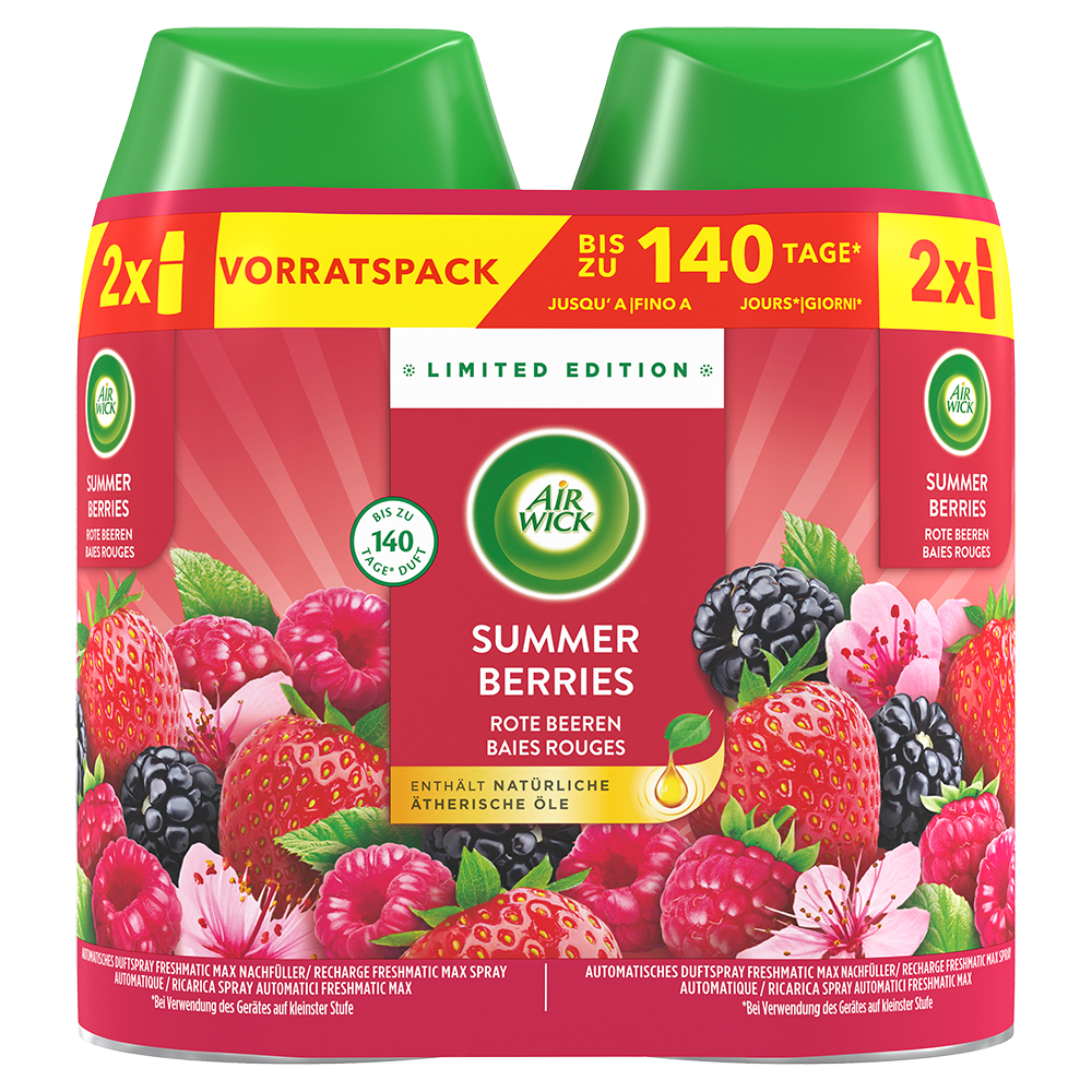 Bild: AIRWICK Freshmatic Max Nachfüller Duo Rotebeeren 
