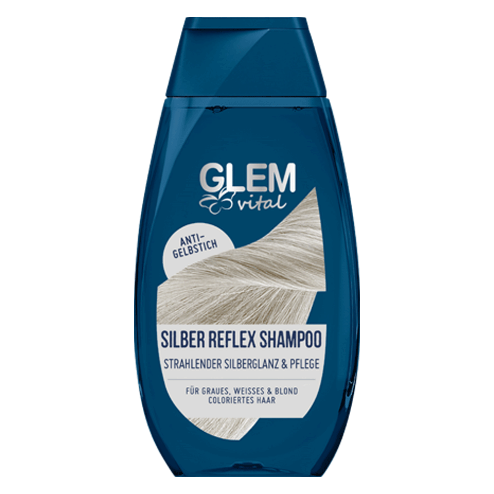 Bild: GlemVital Anti-Gelbstich Shampoo Silber Reflex 