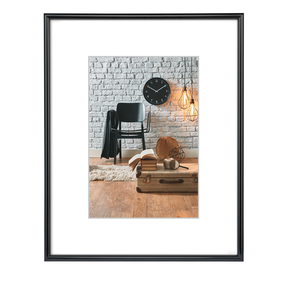 Bild: Hama Bilderrahmen 'Sevilla' Schwarz 21x29 cm