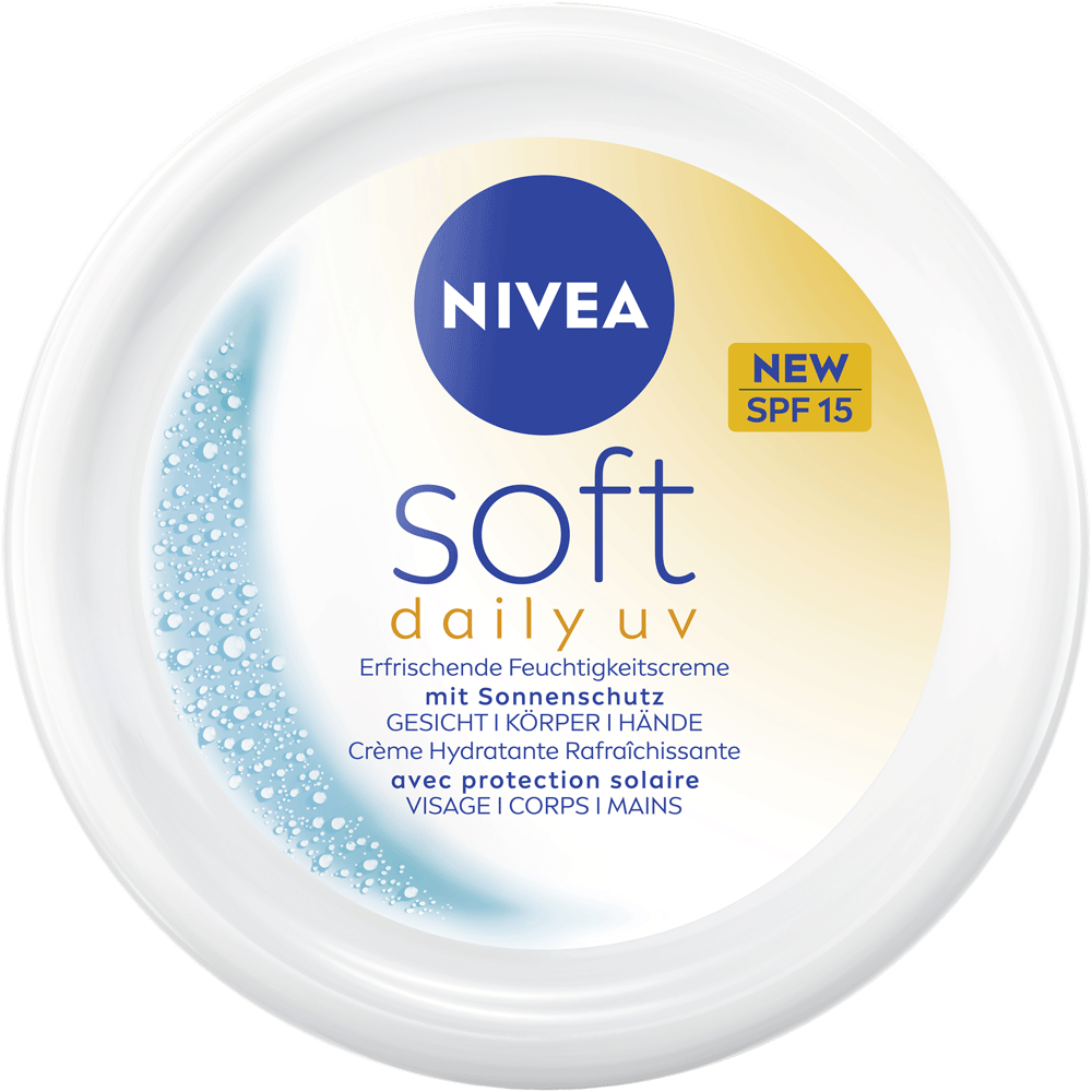 Bild: NIVEA Soft erfrischende Feuchtigkeitscreme mit Sonnenschutz 