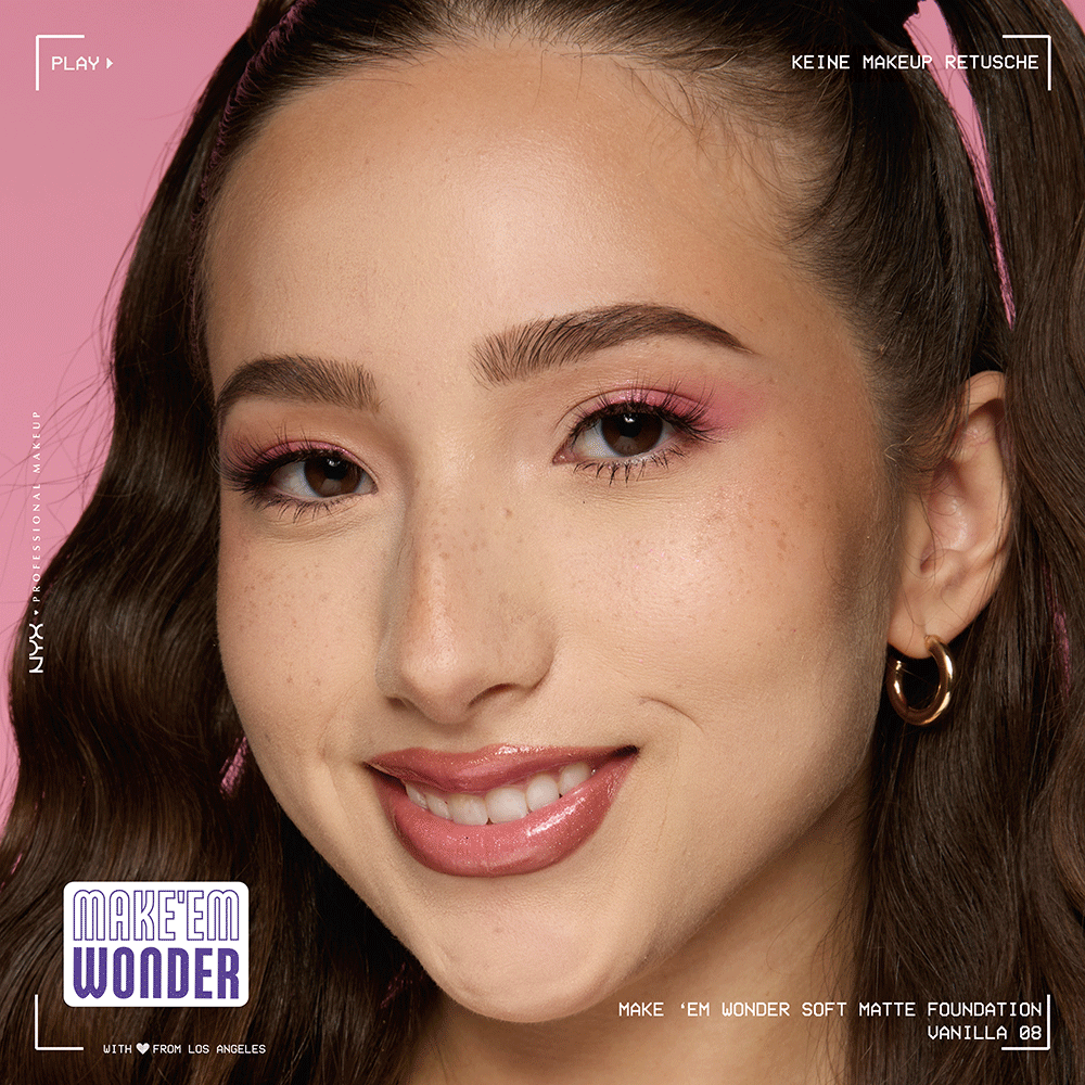 Bild: NYX Professional Make-up Make 'EM Wonder Foundation Vanilla 8