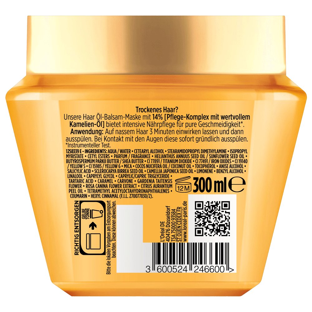 Bild: L'ORÉAL PARIS ELVITAL Öl Magique Maske 