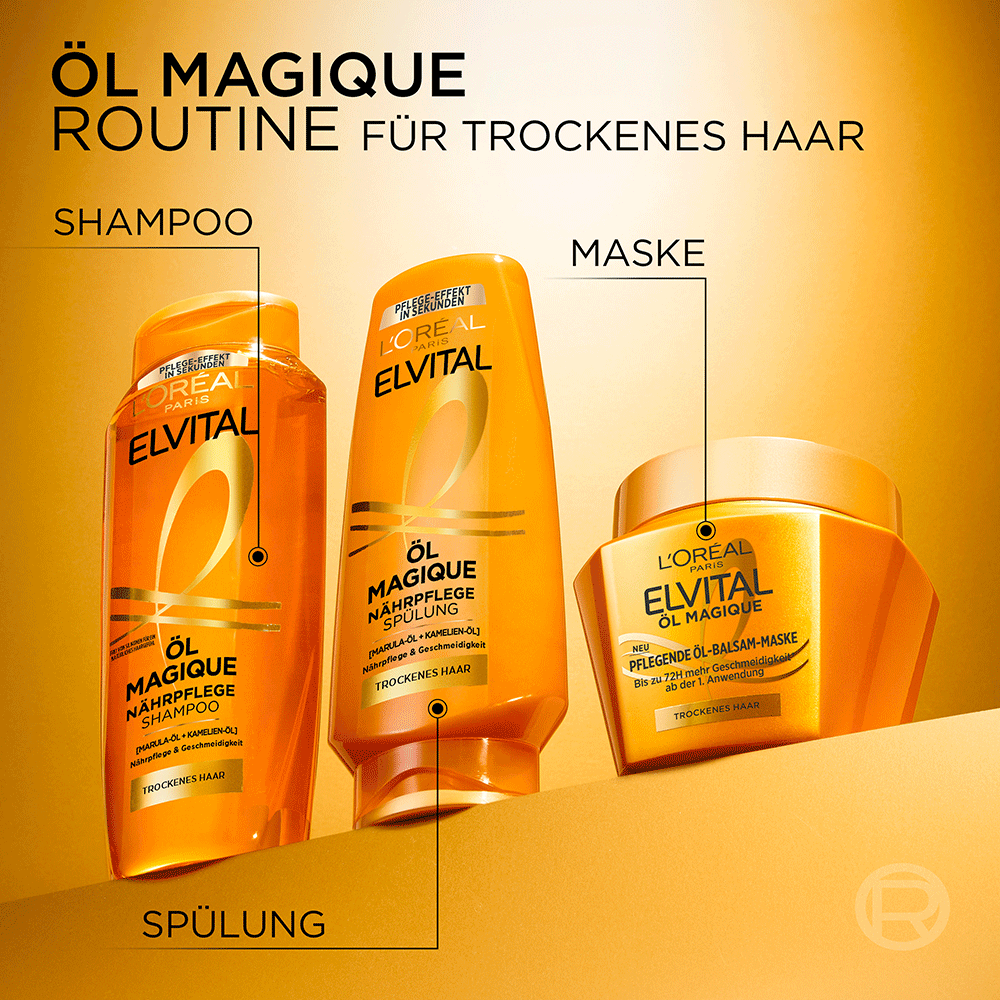 Bild: L'ORÉAL PARIS ELVITAL Öl Magique Maske 