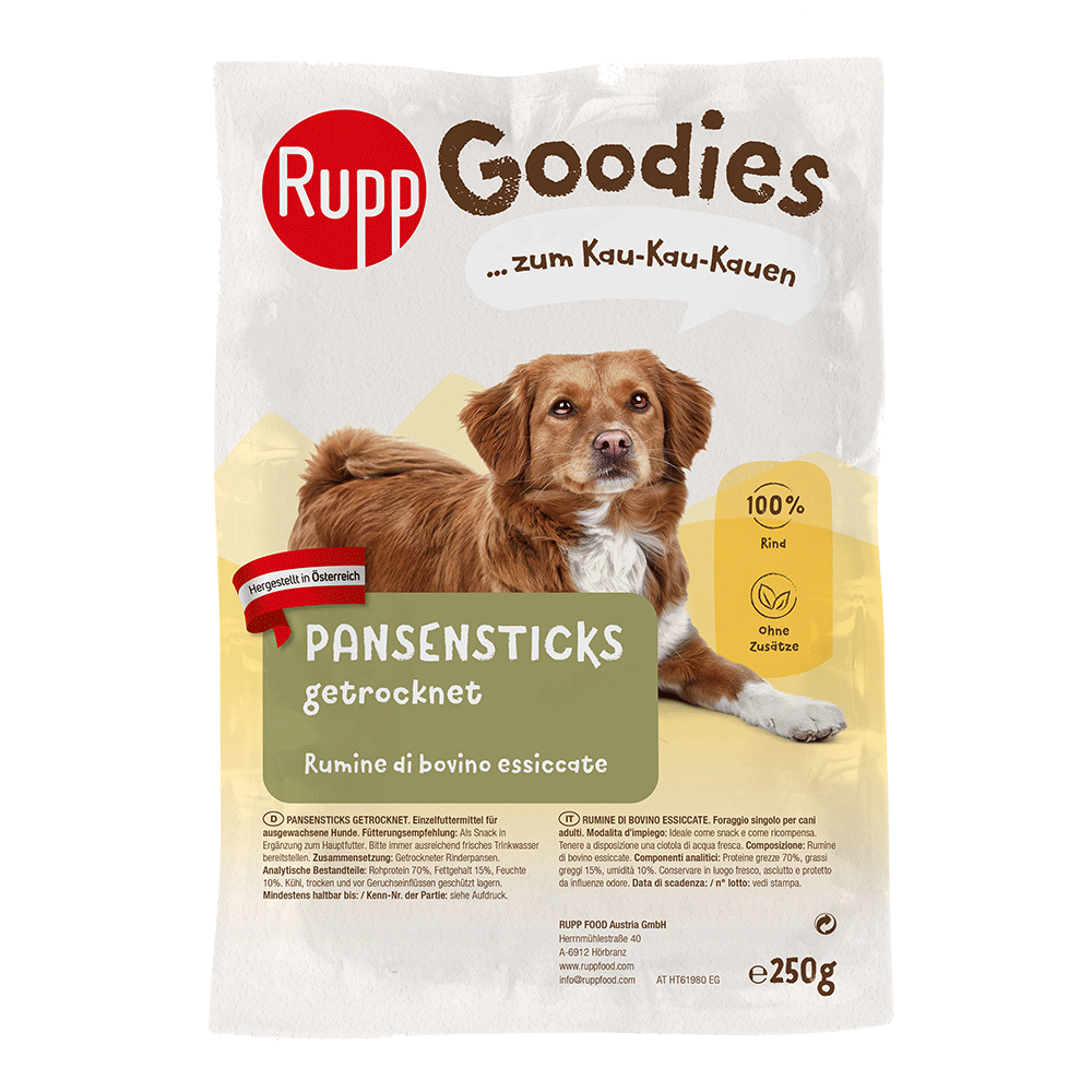 Bild: Rupp Goodies Pansensticks getrocknet 