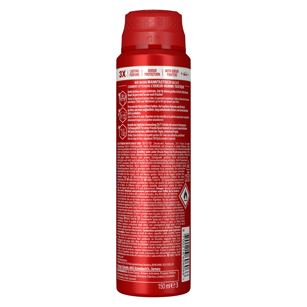 Bild: Old Spice Rockstar Deospray für Männer 