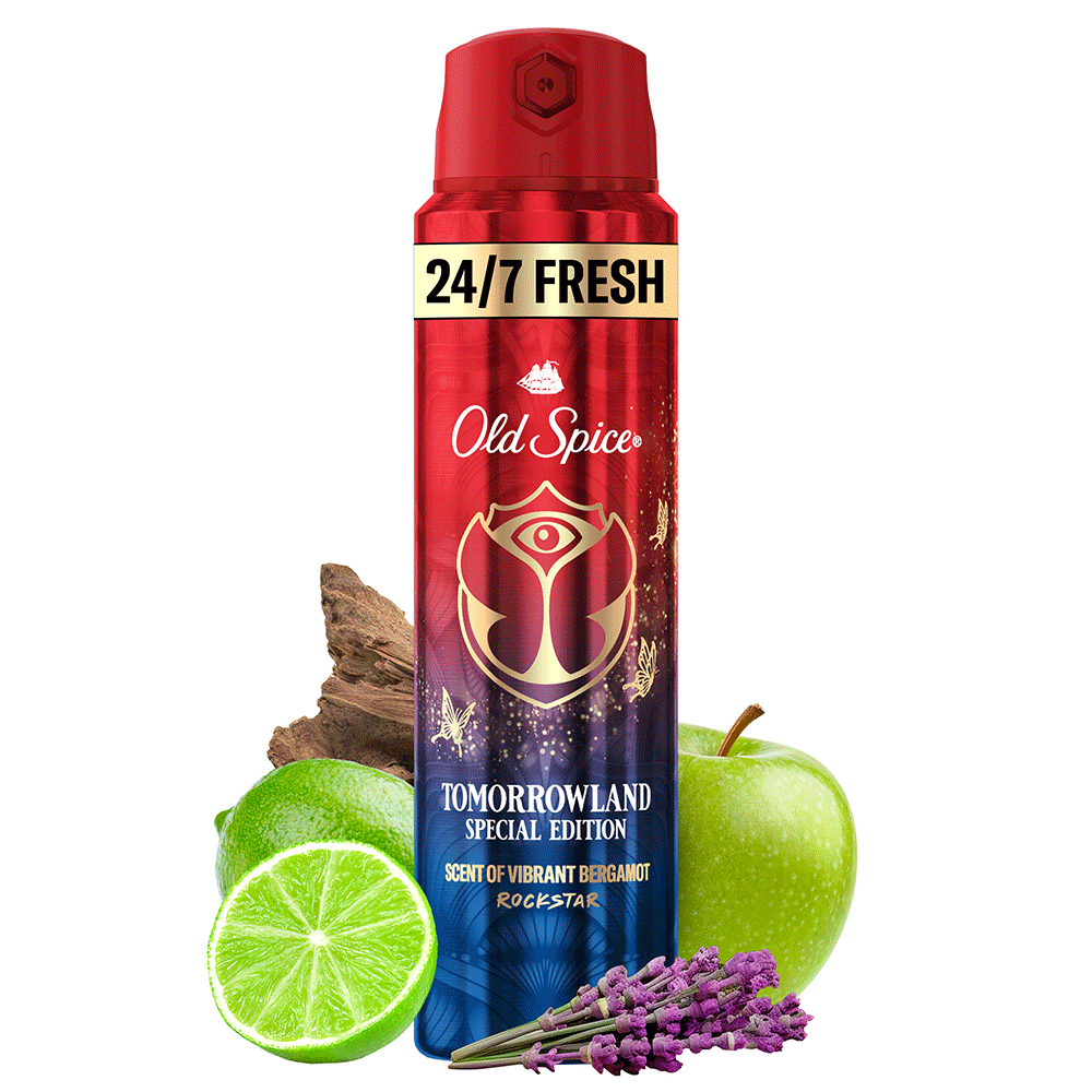 Bild: Old Spice Rockstar Deospray für Männer 